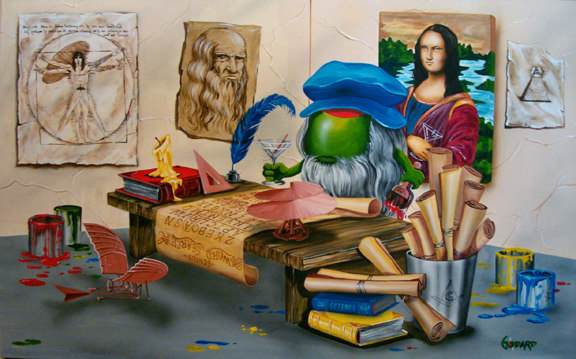 Michael Godard Da Vinci (SN)